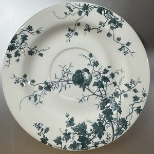 Gien Les Oiseaux Tea Saucer Made in France 6 1/2”